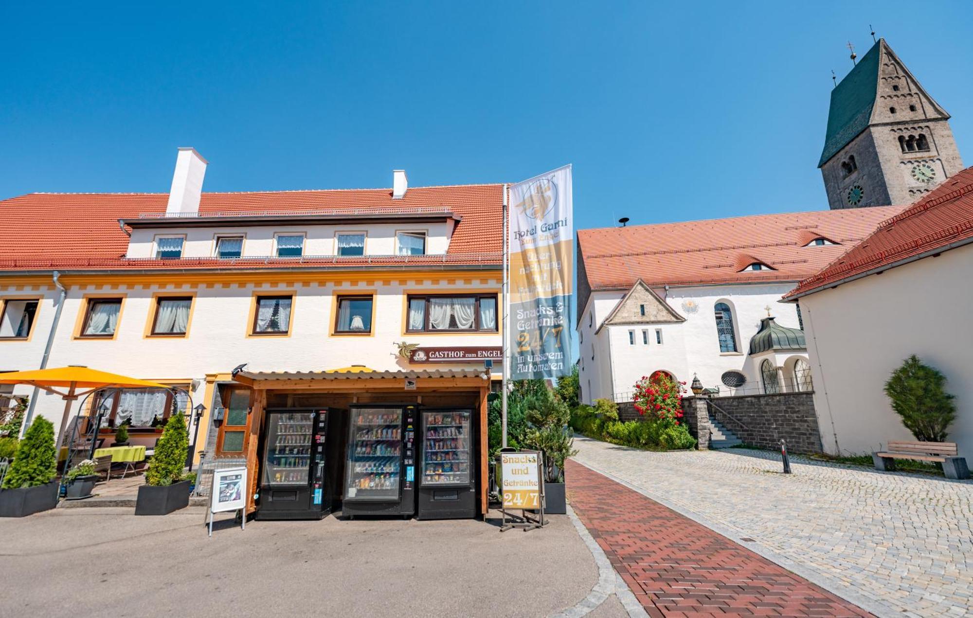 Hotel Garni "Zum Engel" Oberguenzburg Dış mekan fotoğraf